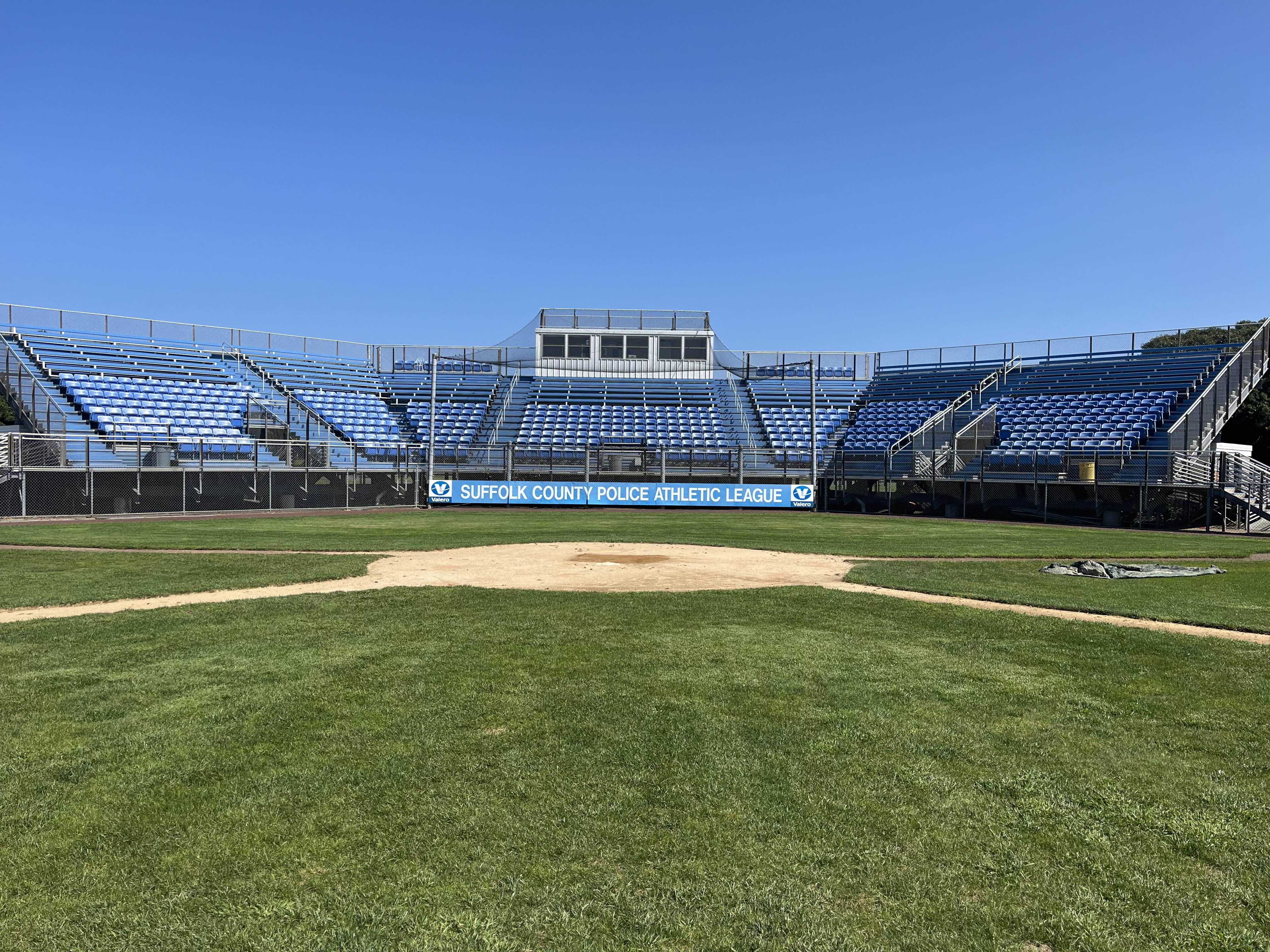 Baseball field background